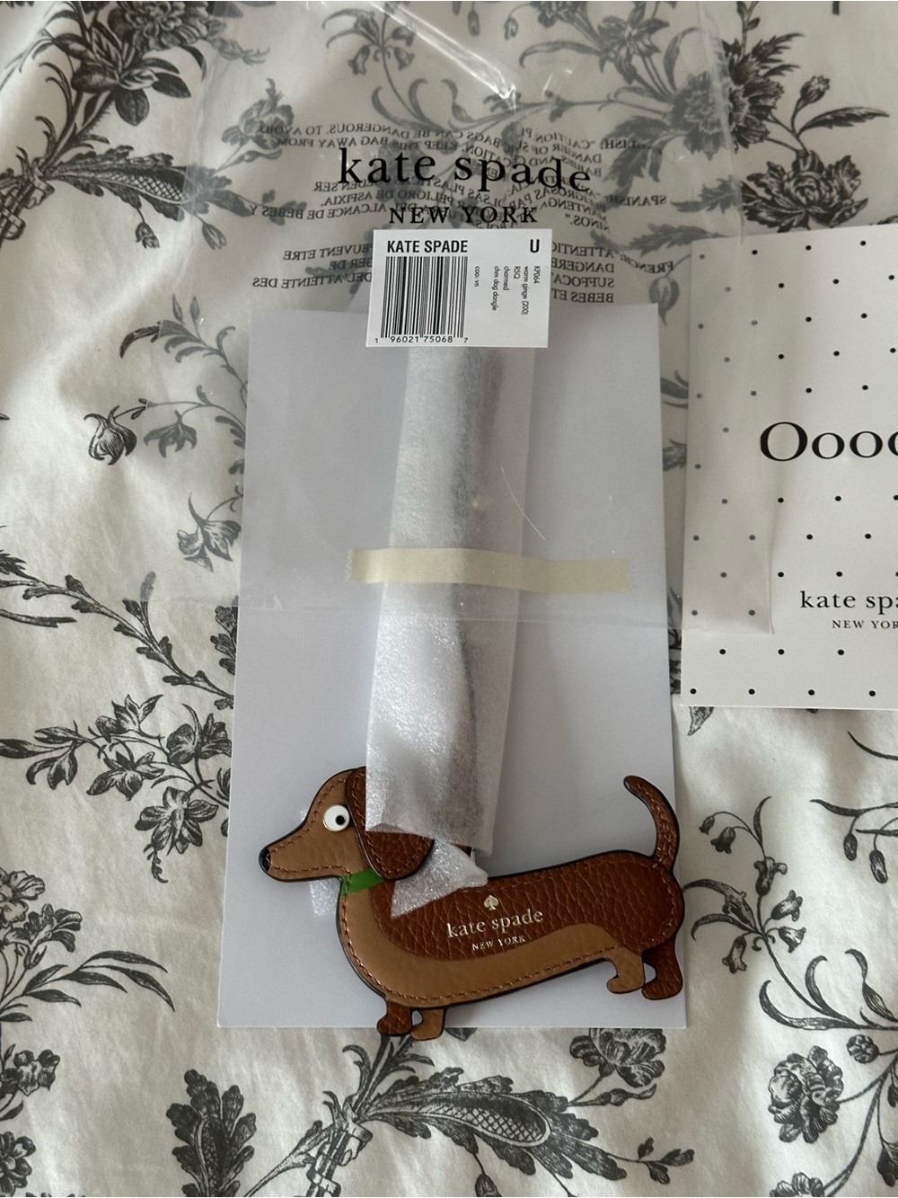 Kate Spade Daushand Bag Charm NWT - Picture 2 of 8